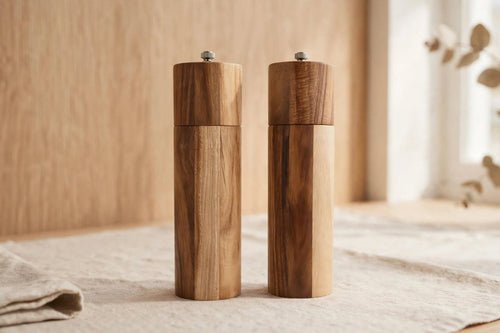 Acacia Salt & Pepper Grinder Set